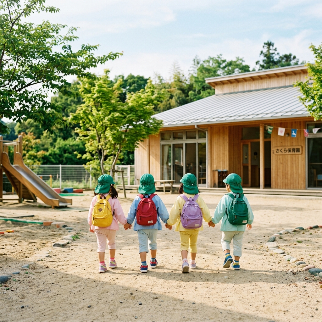 おぶちこども園 園舎